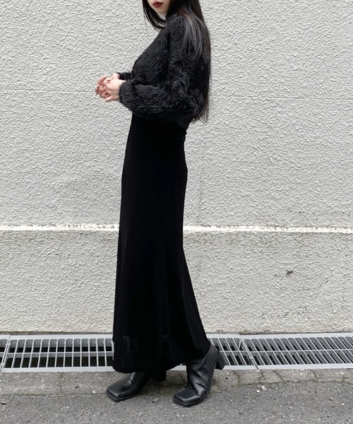 LVEU. ワンピース LVEU. ワンピース 「LVEU.」ハートネックリブマーメイド