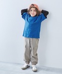tシャツ レイヤード風 長袖Tシャツ キッズ ...の詳細画像4