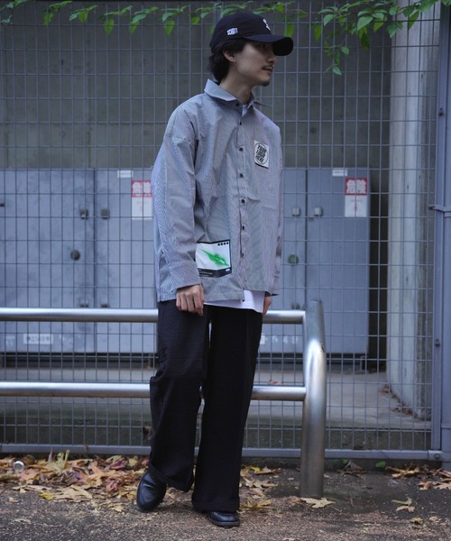 ADANS シャツ ADANS/アダンス/長袖シャツ メンズ レディース