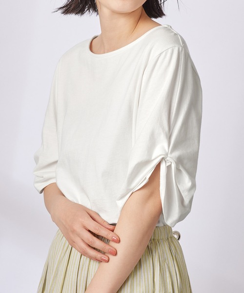 Viola e Viola（ヴィオラ エ ヴィオラ） tシャツ 半袖 綿100％袖