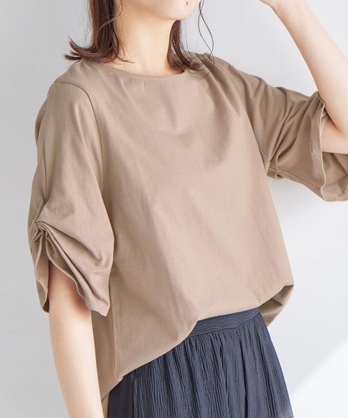 Viola e Viola（ヴィオラ エ ヴィオラ） tシャツ 半袖 綿100％袖