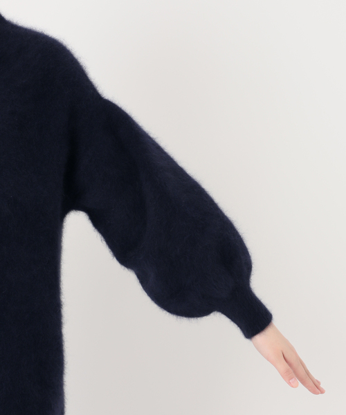 IENA イエナ IENA LA BOUCLE 23AW ファーニットプルオーバー ニット 良好   グレー  レディース  トップス 長袖 IENA LA BOUCLE ニット ファーニットプルオーバー : ZOZOTOWN