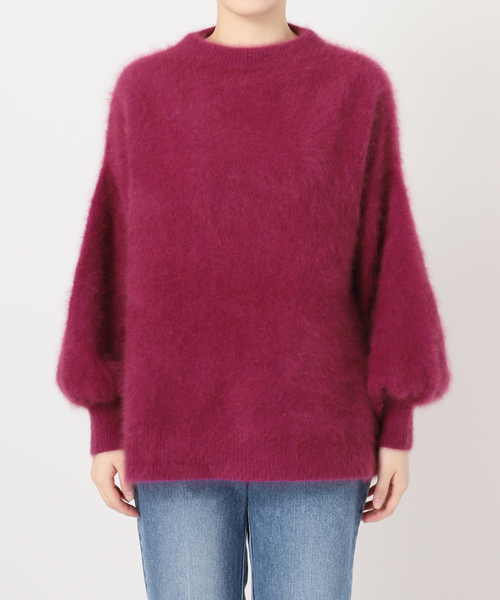 IENA LA BOUCLE ニット ファーニットプルオーバー : ZOZOTOWN