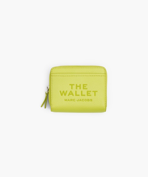 新品 MARC JACOBS ミニコンパクトウォレット SUN イエロー マルチ MARC JACOBS（マーク・ジェイコブス） 財布 THE LEATHER MINI COMPACT