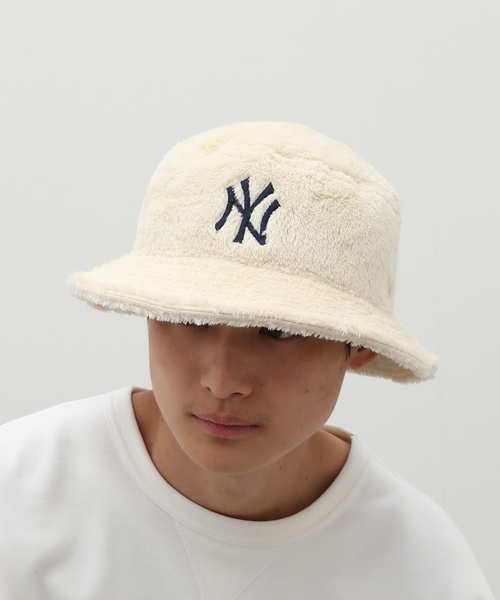 NEW ERA 別注 Hat NY Yankees ニューエラ NEW ERA 帽子 ハット / 別注 POLARTEC HIGH LOFT Bucket NY