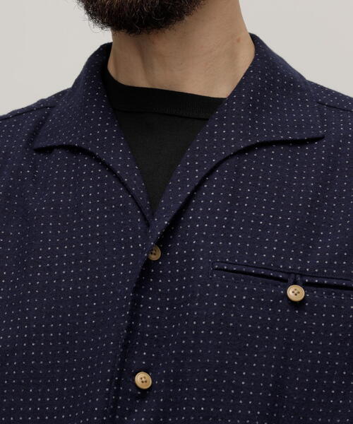 メンズ シャツ ブラウス Schott/ショット/HV SHIRT ”POLKA DOT”/ヘンプビスコース シャツ ”ポルカドット｜zozo｜22