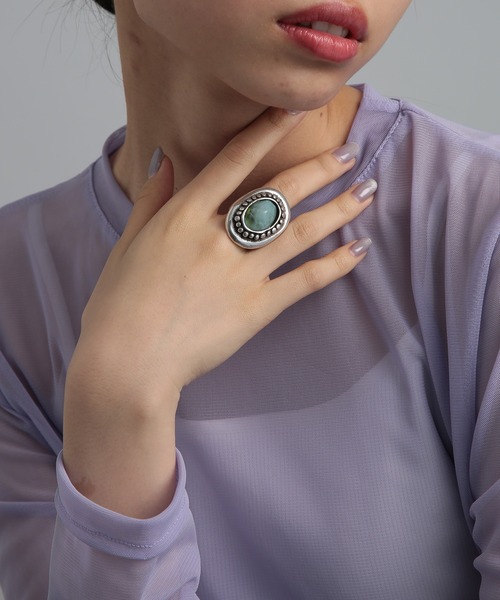 Otro Accesorio オトロアクセソリオ レジンオーバルリング OtroAccesorio 指輪 リング 「OtroAccesorio」 大人気♪オトロ