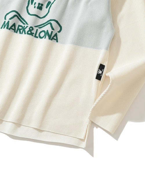 MARK&LONA セーター ニット Pave Zip Neck Knit | MEN メンズ