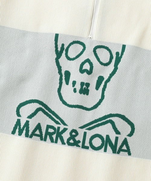 MARK&LONA セーター ニット Pave Zip Neck Knit | MEN メンズ