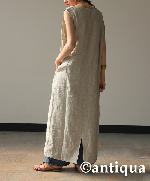 antiqua ワンピース リネンワンピース : ZOZOTOWN Yahoo!店