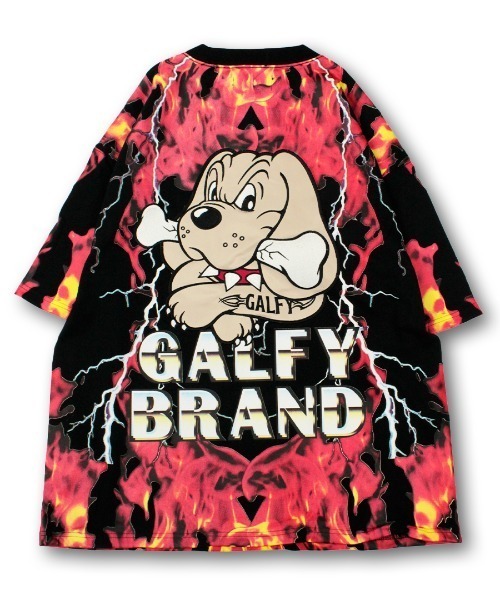 GALFY ガルフィー 半袖Tシャツ GALFY tシャツ GALFY（ガルフィー）番犬Tシャツ/半袖プリントT