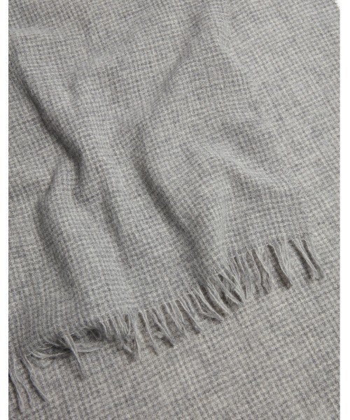 マフラー カシミア ウール パピートゥース ライトウェイト スカーフ / CASH WOOL PUPPYTOOTH LW SCARF メンズ