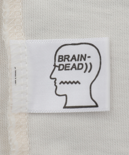 BRAIN DEAD tシャツ / MOTO HIKER T-SHIRT BDS24T00003845WH02