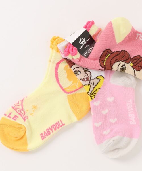 Disney（ディズニー） 靴下 プリンセス/クルーソックスセット 9666