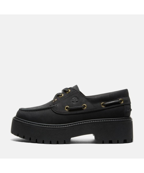 激レア黒Timberland  3-Eye デッキシューズ マルジェラ Timberland 限定モデル ティンバーランド メンズ デッキシューズ