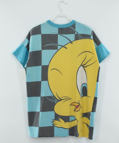 tシャツ 「ヴィンテージ古着」Loony Tune's TWEETY 両面プリント