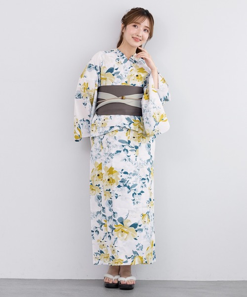 SOUBIEN（創美苑） セパレート浴衣 浴衣 2wayセパレート浴衣3点セット