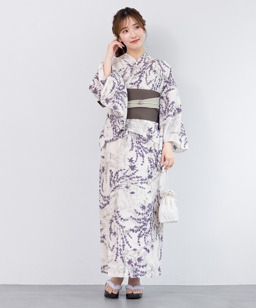 SOUBIEN（創美苑） 浴衣 2wayセパレート浴衣3点セット （上着＋