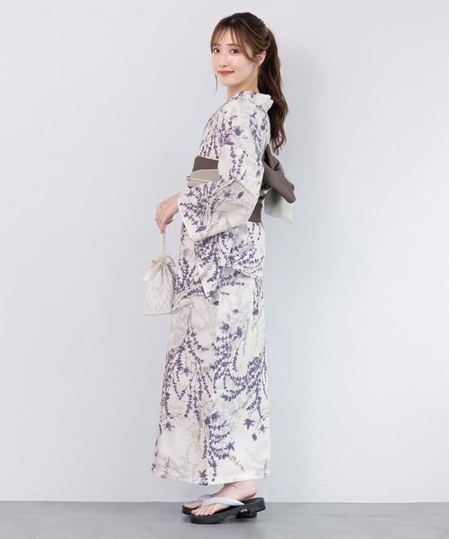 SOUBIEN（創美苑） 浴衣 2wayセパレート浴衣3点セット （上着＋