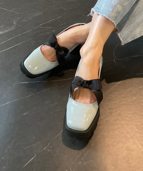 リボンパンプス ALL BLACK パンプス リボンパンプス : ZOZOTOWN Yahoo!店 - 通販