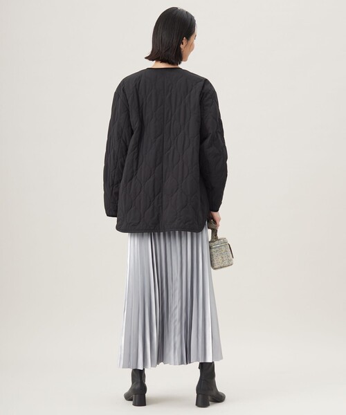 自由区（ジユウク） ジャケット ノーカラージャケット パディング