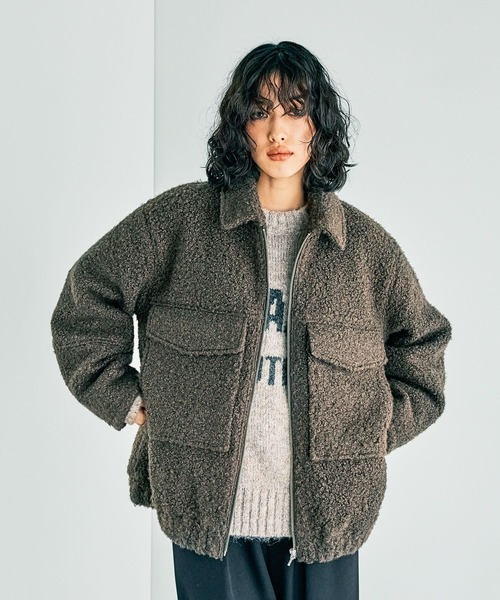 レプシィム　レースブルゾン　lepsim モカーキ 豊富なギフト LEPSIM｜レースブルゾン | Rakuten Fashion(楽天