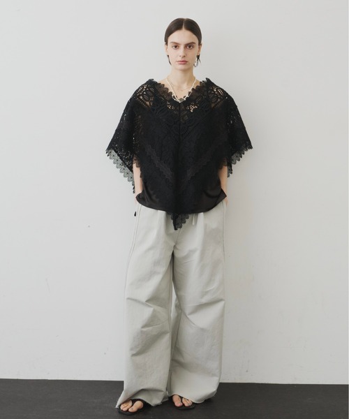 LA BELLE ETUDE（ラベルエチュード） ブラウス シャツ モチーフレース