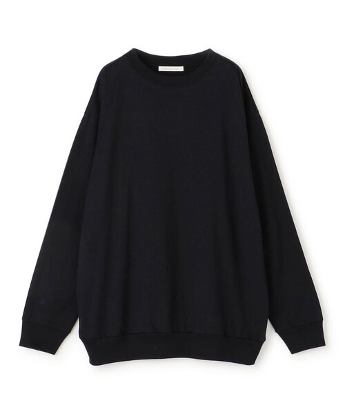 tシャツ コットンシルクジャージー ロングスリーブプルオーバー レディース