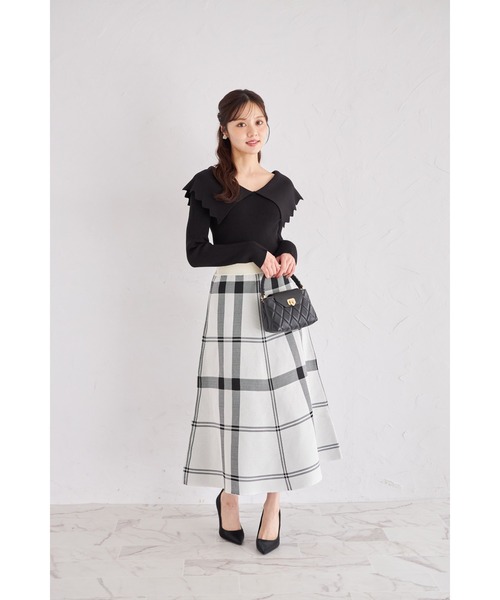 tocco closet（トッコ クローゼット） スカート 「ZOZO限定」タータン