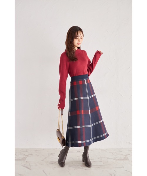 tocco closet（トッコ クローゼット） スカート 「ZOZO限定」タータン