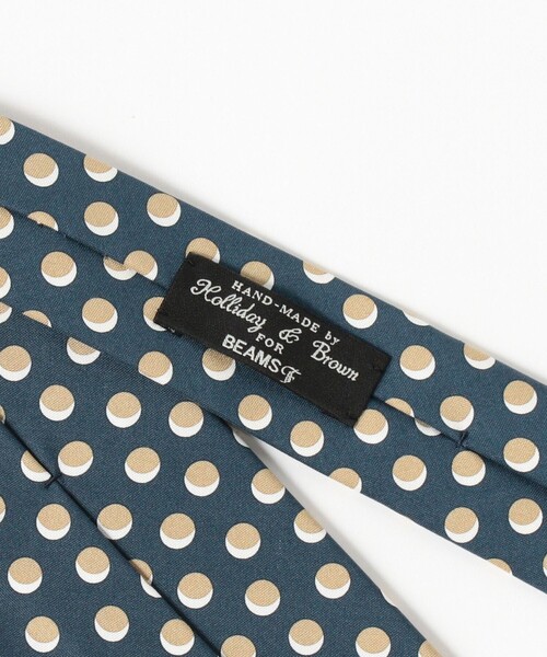 口コミ サイト 商品 Brown & Holliday ネクタイ プリントドット シルク / ＆ 小物