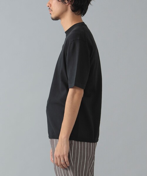 BEAMS F イタリア製 コットンニット ネイビー サイズ50 メンズ BEAMS F（ビームスF）のメンズのニット・セーター通販アイテム