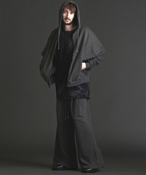 NO ID.（ノーアイディー） パーカー 「NO ID.」Big Dolman Zip Parka