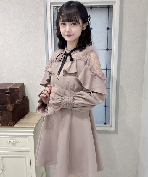 ワンショルダーレースワンピース d485521d26d0dcba3c75bd50c619dc