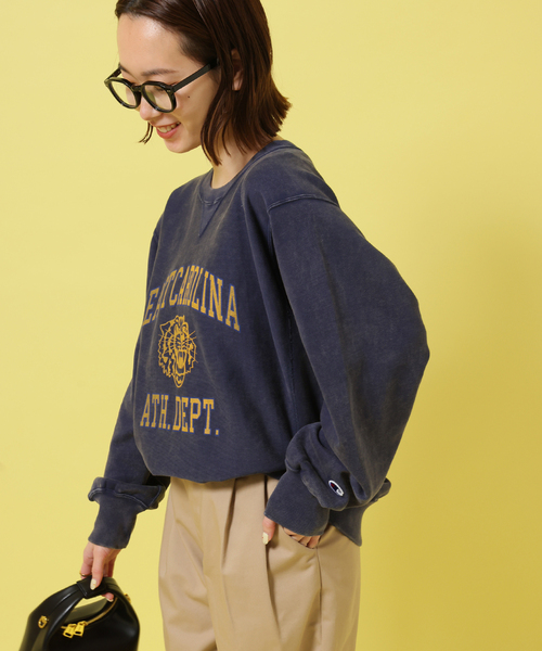 Champion トレーナー スウェット 別注「Champion」*relume RW