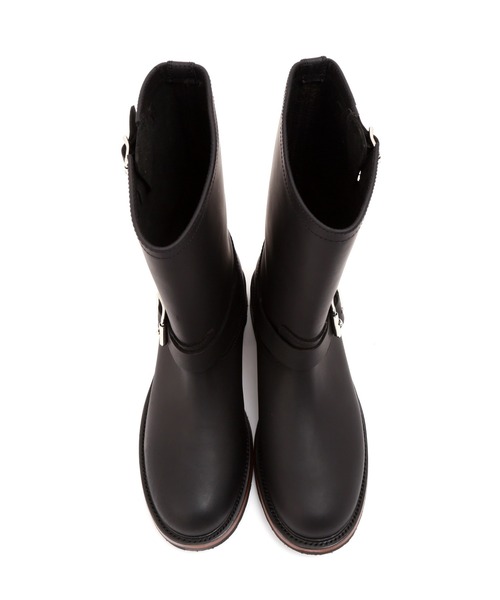 SCHOTT BROS ブラック レザーブーツ Schott N.Y.C ブーツ Schott/ショット/ENGINEER BOOTS