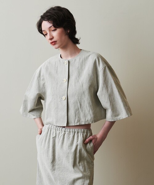 STEVEN ALAN ジャケット ノーカラージャケット 「Steven Alan