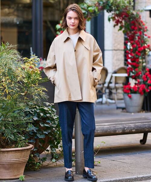 ドレステリア　ステンカラーコート DRESSTERIOR ステンカラーコート コート Aラインレインアウター