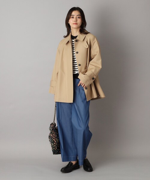 ドレステリア　ステンカラーコート DRESSTERIOR ステンカラーコート コート Aラインレインアウター