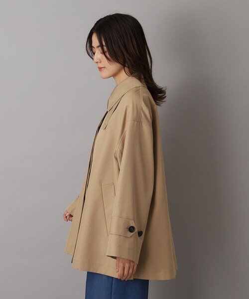 DRESSTERIOR ステンカラーコート コート Aラインレインアウター