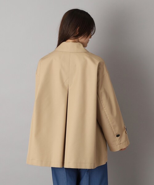 新品　ドレステリア　ベージュ ステンカラーコート Aライン DRESSTERIOR（ドレステリア） ステンカラーコート コート Aライン