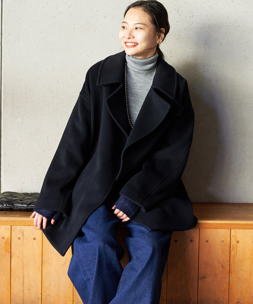 美品　ジャーナルスタンダード　ブラック　コート36 JOURNAL STANDARD（ジャーナルスタンダード） コート 36 ブラック