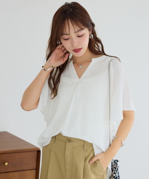 alotta（アロッタ） ブラウス シャツ 「再入荷」「接触冷感」さらさら