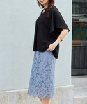 ブラウス シャツ 「再入荷」「接触冷感」さらさ...の詳細画像4