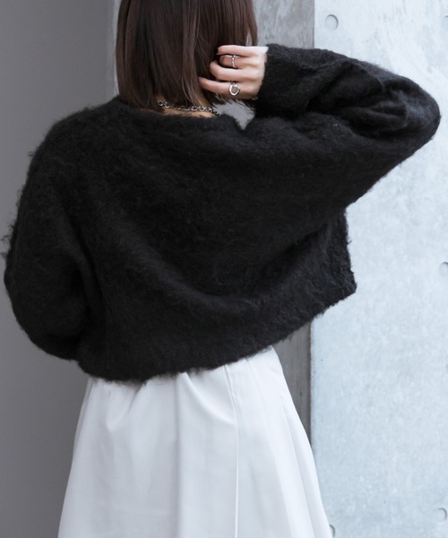 「PAGEBOY」 長袖ニット FREE ターコイズブルー レディース_画像6