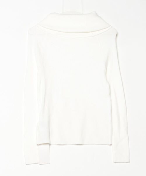 「DRWCYS」 タートルネックニット FREE ホワイト レディース_画像2