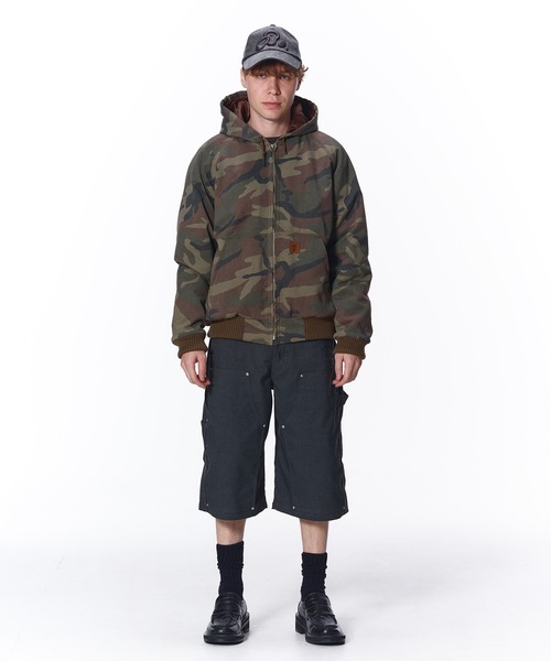 ブルゾン アウター FADE CAMO NYLON PARKA メンズ レディースの画像