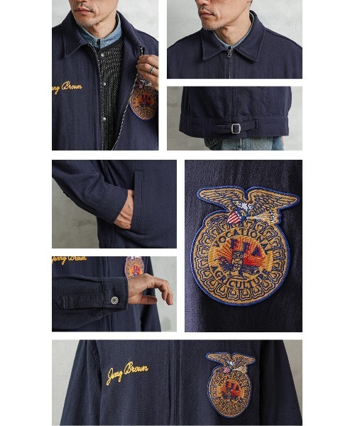新品未使用HOUSTONヒューストン　ジャケット　オフホワイト　L HOUSTON ALL,JACKET/OUTER,OTHER | HOUSTON