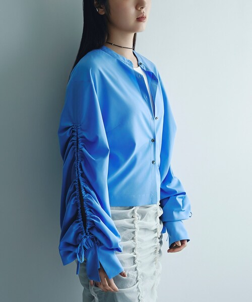 CODE A ブラウス シャツ playful puffs blouse レディース : ZOZOTOWN 