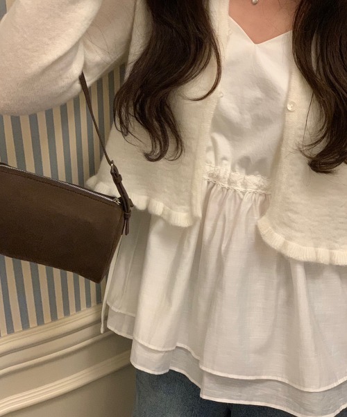 小さいサイズ ボリュームスリーブブラウス 低身長さん・小柄女性